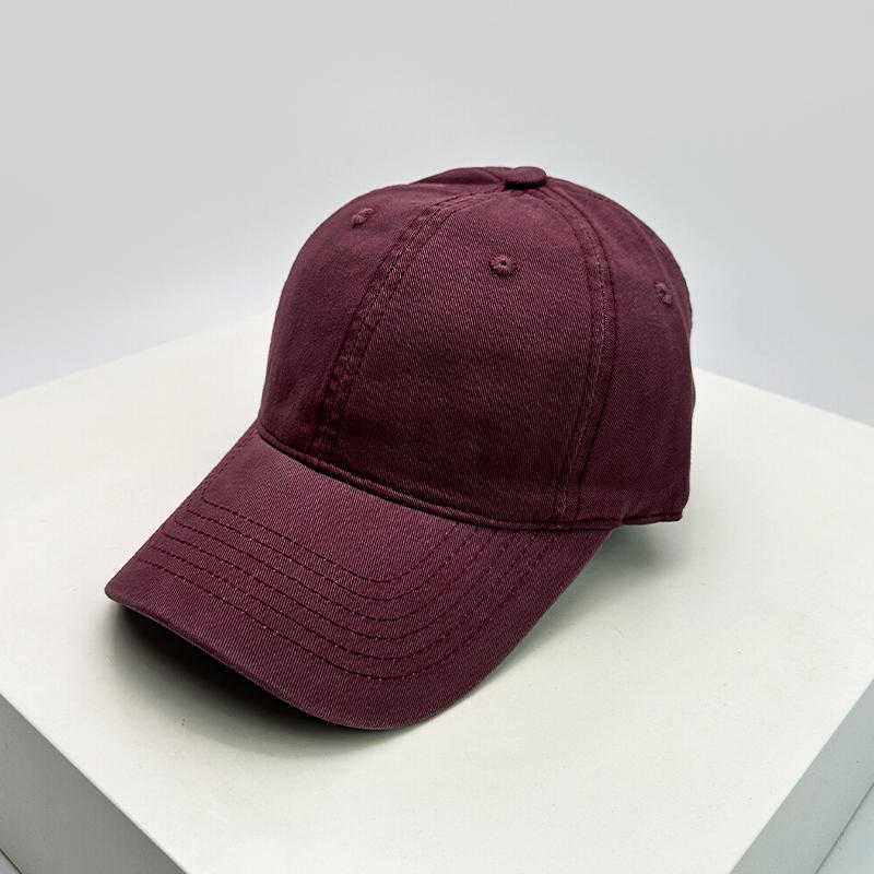 New Unisex Korean Solid Simple Baseball Hats Breathable Casual Sunshade Outdoor Peaked Caps Versatile Retro Fashion High-Quality