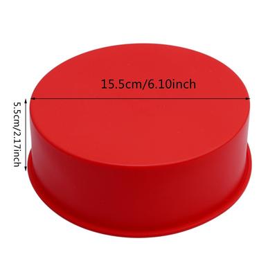 Cake Mold Tray Pans Round Baking Mold Kitchen Silicone Nonstick Baking Pans Reusable Cake Pans Bakingt Tools