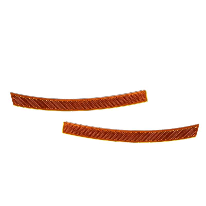1Pair Car Wheel Eyebrow Reflector Lamp Trim Plate 8355A119 8355A120 For Mitsubishi Outlander Eclipse Cross -2024