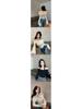 Women's Off-Shoulder Halter Neck Long-Sleeve Knitted Sweater – Slim Fit Short Style for Autumn & Winter