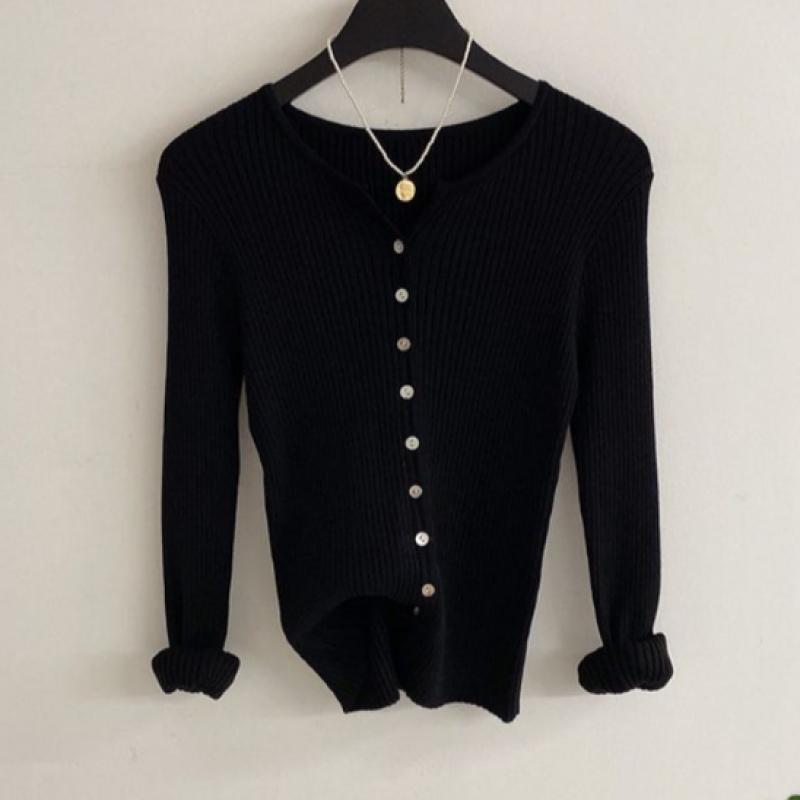 Honey J Women Twillson Ribbed Knit Cardigan 5 Colors