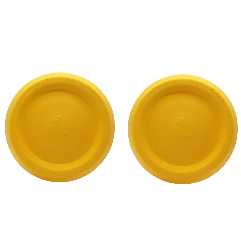 Durable EVA Dog Flying Disc Indestructible Chew Toy For Large Dogs Floatable Dog Frisbee For Pet Outdoor Play Training Chewing