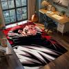 Jujutsu Kaisen Anime Rug Carpet Large Area Rug Non Slip Washable Floor Mat Gamer Room Bedroom Home Decor -QJY