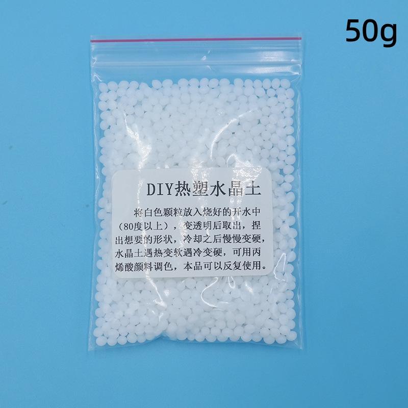 Low Temperature Melting Polymorph Thermoplastic Pellets 50/80/100g for DIY Craft Model Repair Handwork