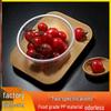 Disposable Thickened Round Plastic Bowls with Lids