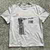 Summer Womens Vintage Radiohead Tshirt Cotton Streetwear Oversized Loose Casual Short Sleeve Suitable for All Seasons Tops