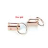 25mm 7-Color Metal Tail Clip Key Webbing Bag Clip Jewelry DIY Hardware Accessories