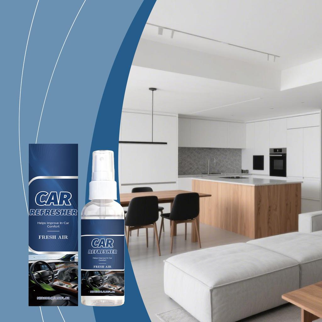 Scented Freshener Spray Portable and Long-Lasting for Cars and 100ml