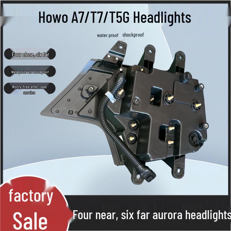 Compatible LED Headlight Assembly for Sinotruk Howo T7H T5G/A7 Models