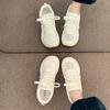 Dexun little white shoes women's mesh breathable 2025 summer new single net light Forrest Gump shoes casual sports running shoes
