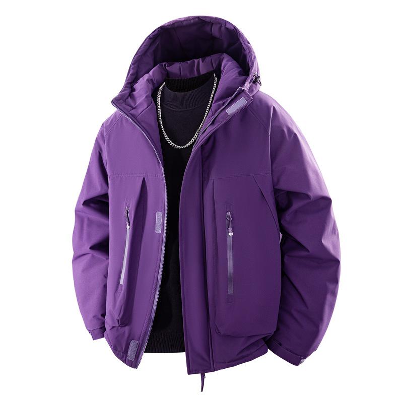 

Men s Winter Down Jacket: New Style Windproof, Warm, Outdoor Sports, Mountaineering & Skiing Coat for Couples. Triple Extra Large