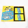 Do You Really Know Your Family Party Casual Puzzle Game Cards