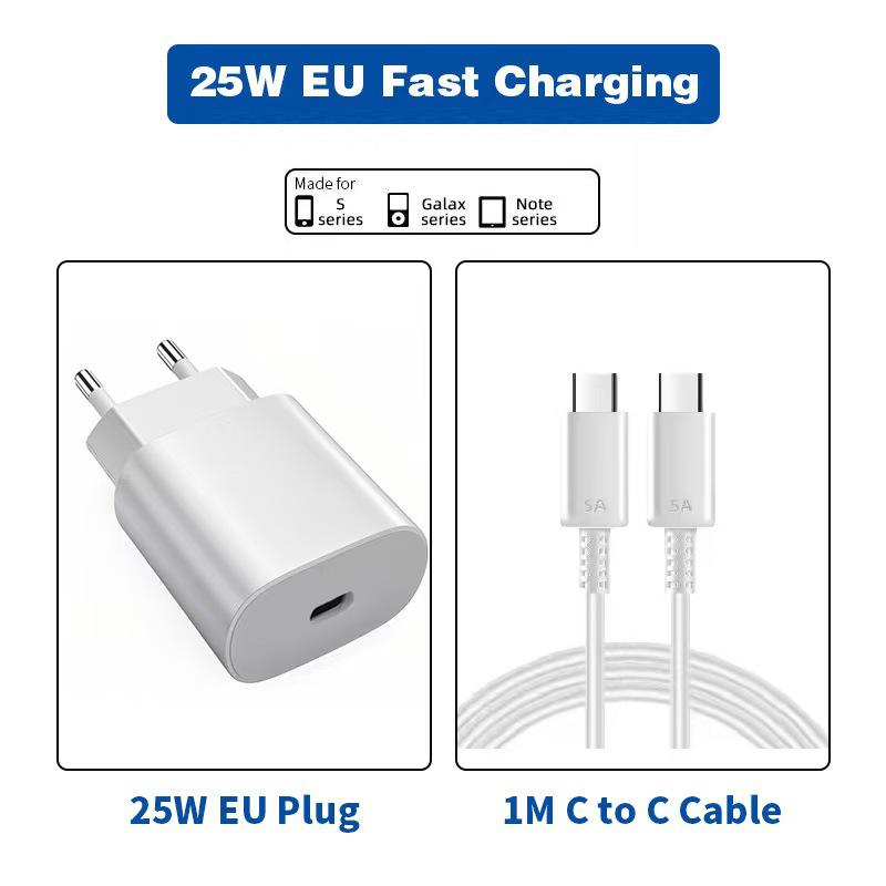 Samsung 25W European & British Standard PD Fast Charger