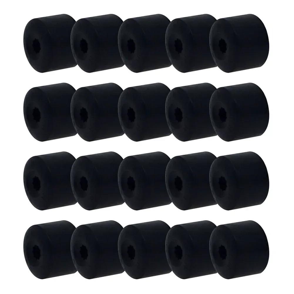 20Pcs for VW Tiguan Golf MK5 Passat B7 Wheel Tire Hub Cap Nut Bolt Cover Rim Tyre Screws Plugs Studs Car Decorations Accessories