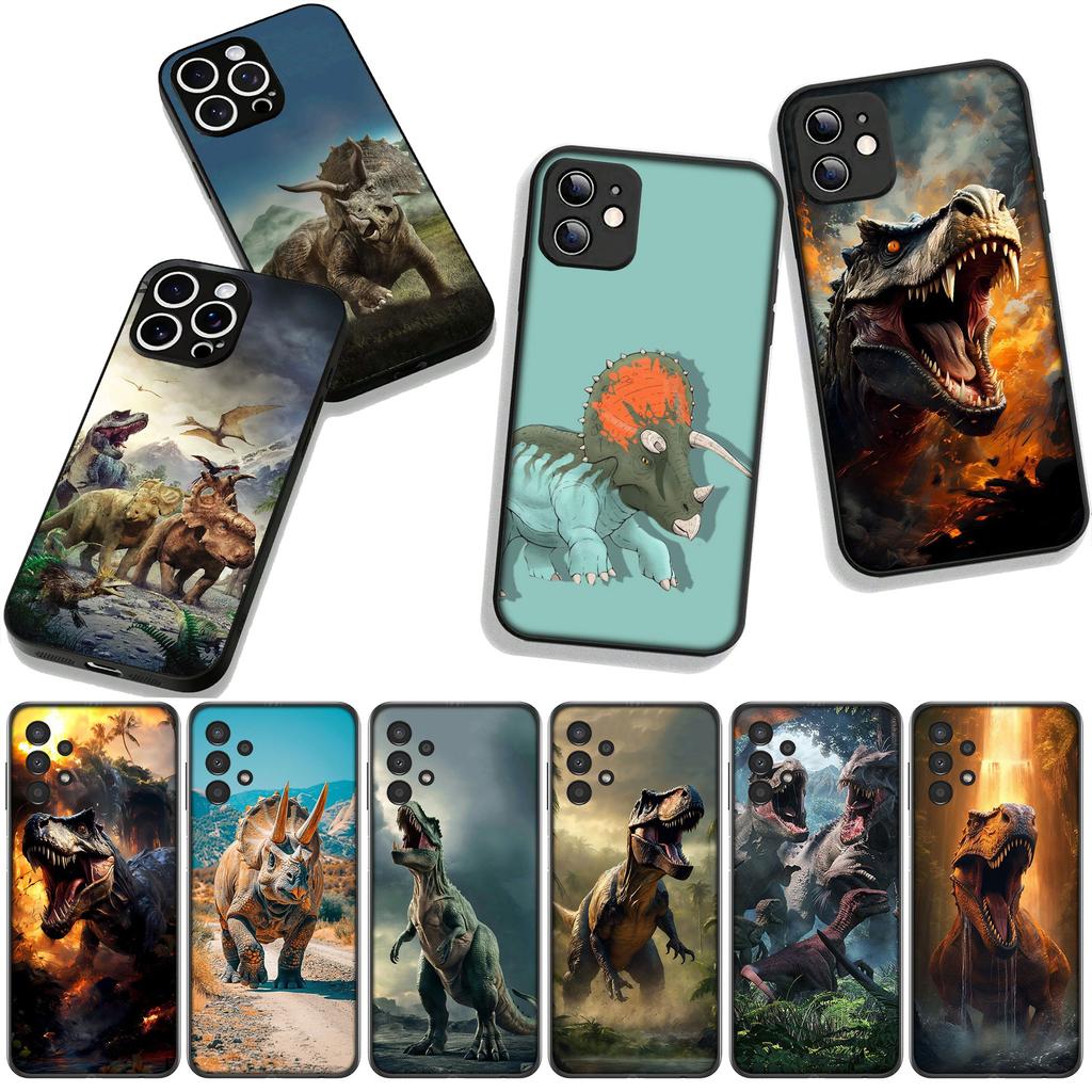 Cover for Apple iPhone 17 16 11 Pro XS Max XR 6 7 8 Plus + 16E SE 2020 2022 Air 5 Coque Phone Case Poster Dinosaur