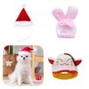Of The God Wealth Rabbit Elk Cat Santa Hat Pet Headwear Decoration Cute Cartoon