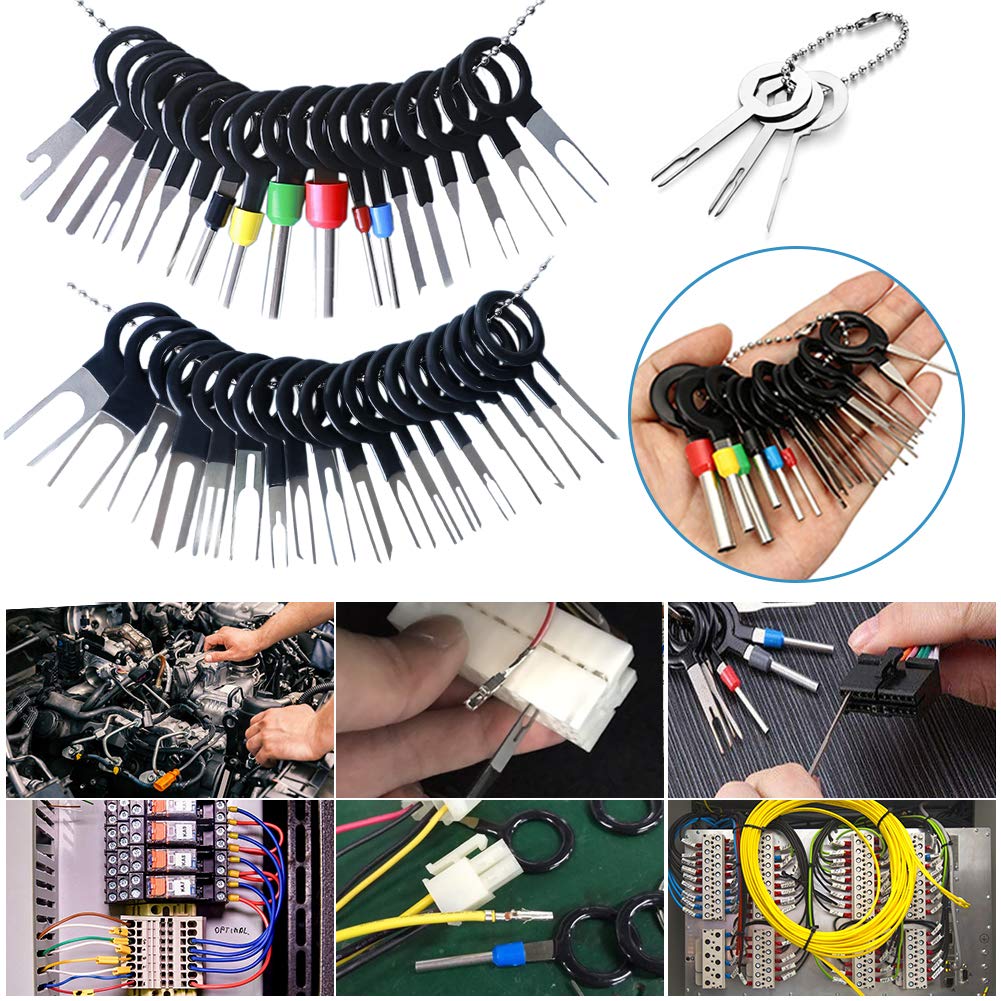 Vignee 82pcs Terminal Removal Tools, Terminal Pin Puller Repair Removal Tools, Car Pin Extractor