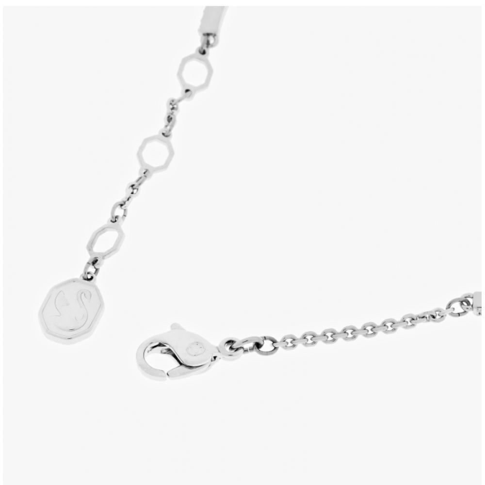 Swarovski 5680014 Idyllia Flower Bangle Medium Bracelet