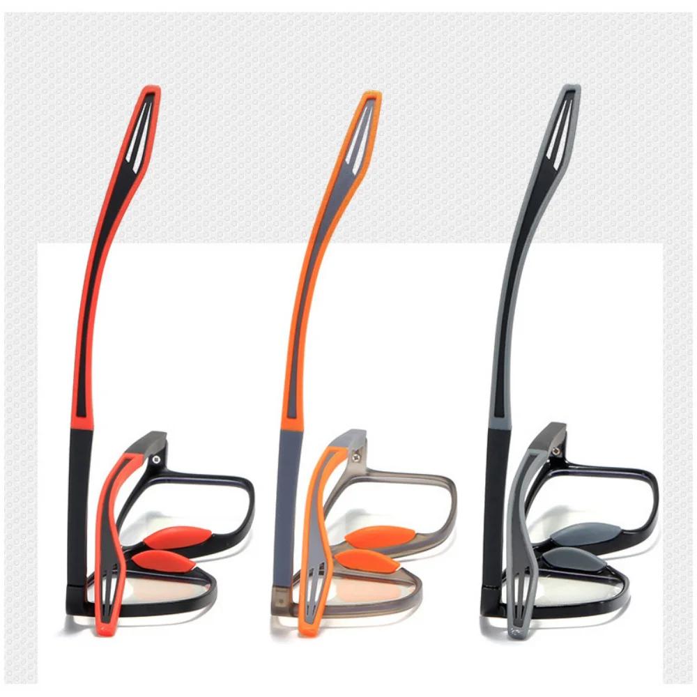 Unisex Ultralight Silicone TR Sports Myopia Glasses Anti Blue Light Men Basketball Anti-Shedding Eyewear Prescription Eyeglasses