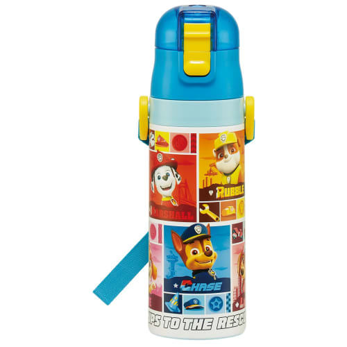 Skater Children's Water Bottle, 470ml, Paw Patrol Design, Size 25, for Boys, Insulated, Stainless Steel, Lightweight, Sports Bottle, Kids' Water Bottl