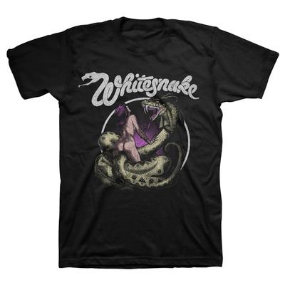 Whitesnake Band Love Hunter Baumwolle Schwarz Herren T-Shirt S-4XL CO144 Unisex T-Shirt