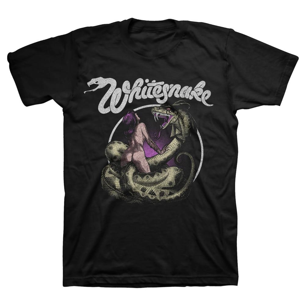 Whitesnake Band Love Hunter Cotton Black Men T-shirt S-4XL CO144 Unisex T-Shirt XXL