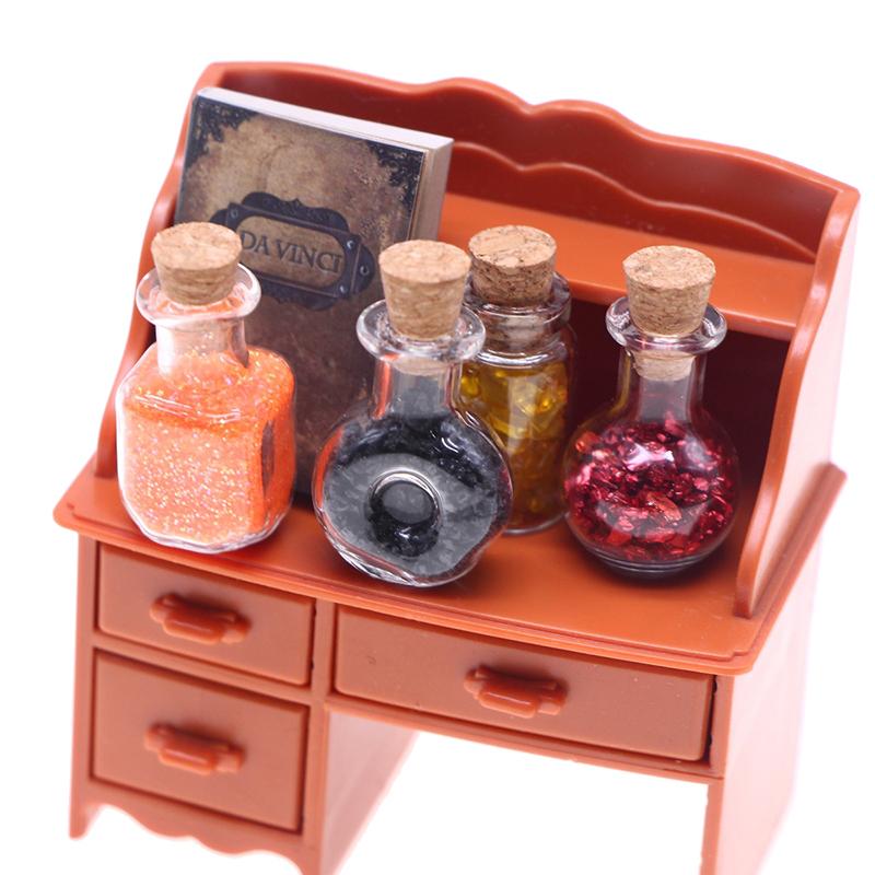 1 Sada 1:12 Panenkový dům Miniatura Simulace Kouzelný lektvar Rudná láhev Nábytek Domácí model Dekor Hračka Příslušenství pro panenkový dům