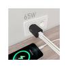 Cargador GaN - AISENS - ASCH-65W3P042-BK - 65W - 2xUSB-C PD3.0 - 1xUSB-A QC3.0 - Noir