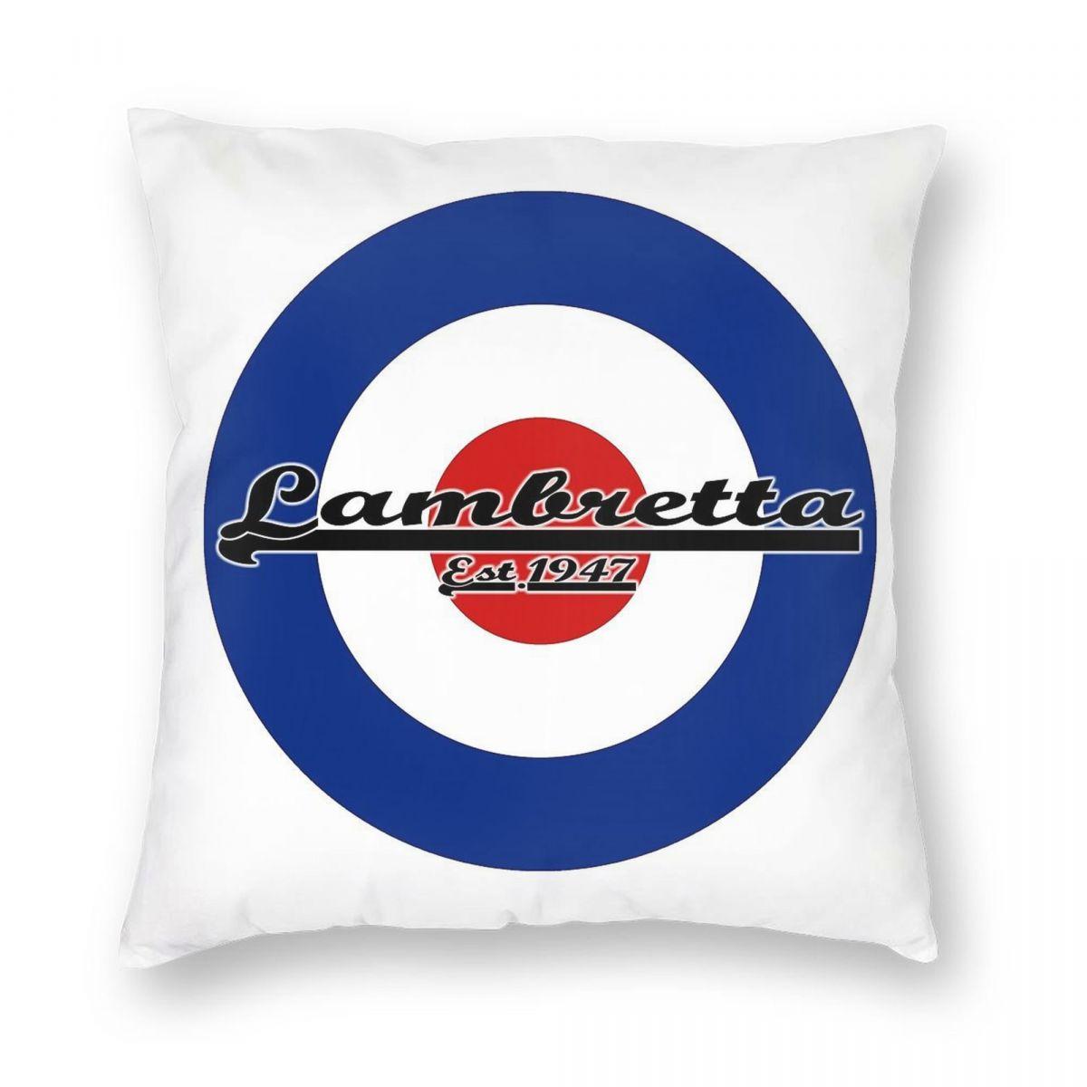 

Team Lambretta Mod Target Square Pillowcase Polyester Linen Velvet Printed Zip Decor Throw Pillow Case Sofa Seater Cushion Cover 12x12Inch