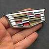 3D Metal Car Emblem Fender Side Rear Trunk Badge Sticker for Cadillac Escalade DTS SRX XT5 XTS ATS BLS CT4 CT5 CT6 CTS SLR SLS