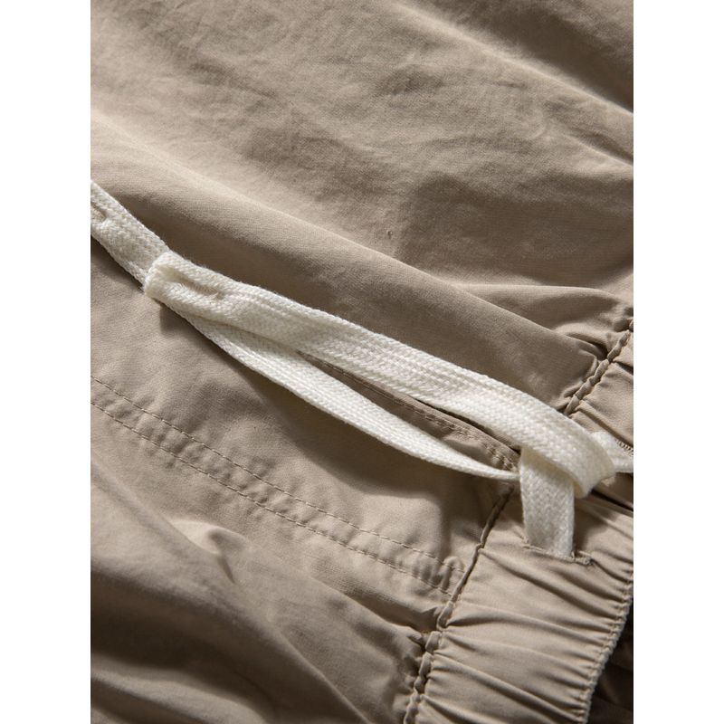 Pure Cotton Shorts Men's 2024 Summer New Arrival Loose Straight-leg Casual Fifth Pants Men Large Trunks Outwear Middle Pants
