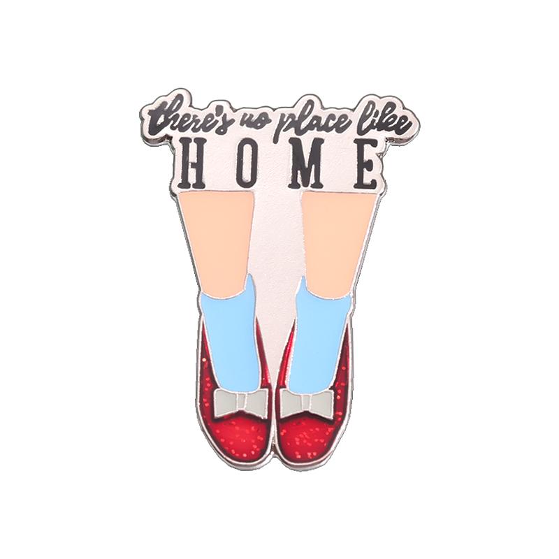 

Ballet shoes Enamel Pins Custom Brooches Lapel Badges Clothes Funny Jewelry Gift for Kids Friends