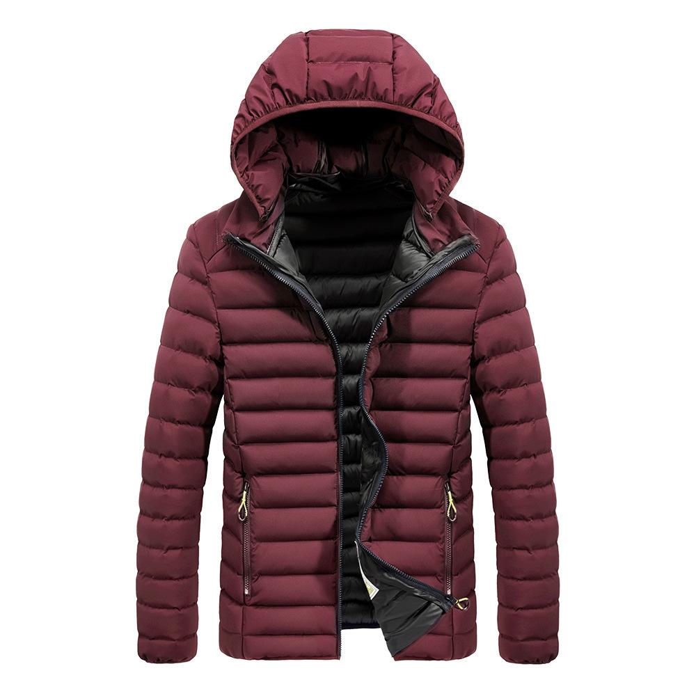 Iarnă Nouă haină caldă îngroșată din bumbac Jachetă casual din bumbac la modă pentru tineret