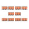 10Pcs Wire Block Clamp Terminal Quick Conductor Flexible Hard Cable Connector PCT218