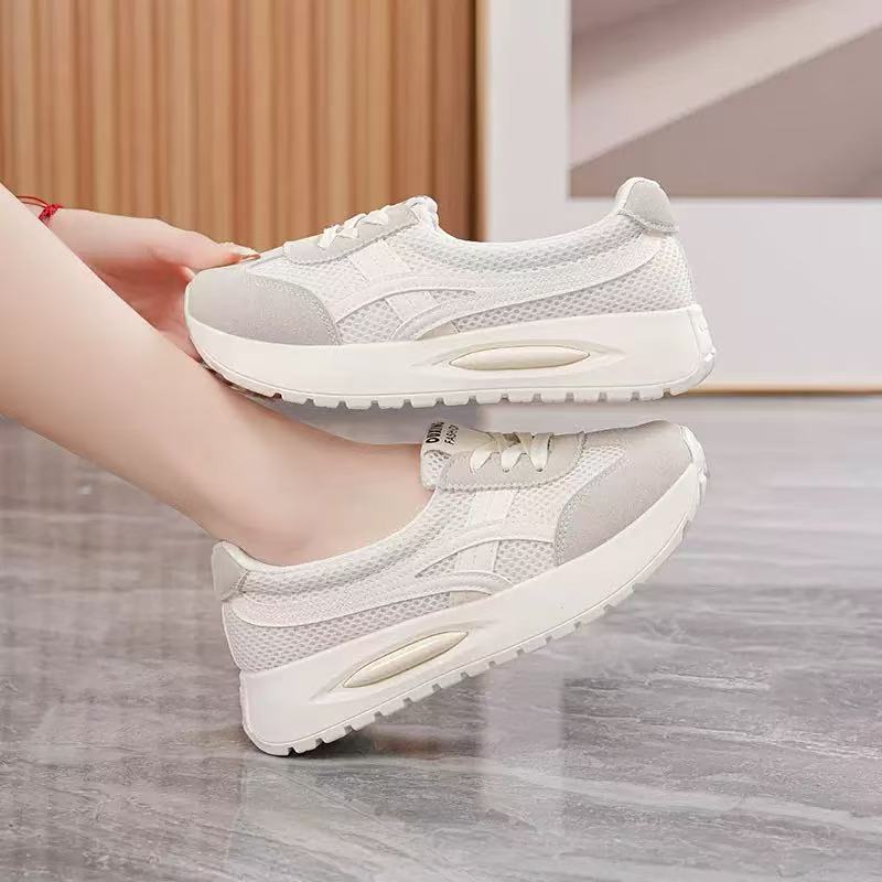 ins shallow mouth Forrest Gump shoes spring new student sports running casual platform dad shoes