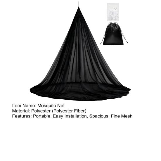 Mosquito Net Bed Canopy Hanging Mesh Bed Tent from Ceiling Dome