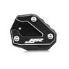 For S1000RR S1000 RR S 1000 RR 2019-2022 2023 Motorcycle Kickstand Side Stand Expansion Extension Pad s1000 rr Accessories (Black)
