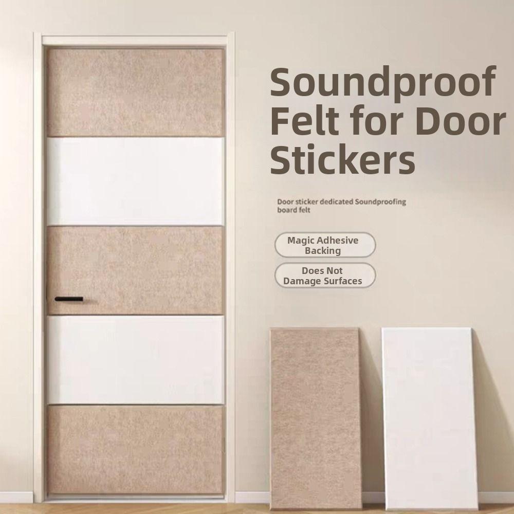 30x60cm Felt Board Wall Stickers 9mm Thickened Wall Tiles Sticker Baby Collision Prevention