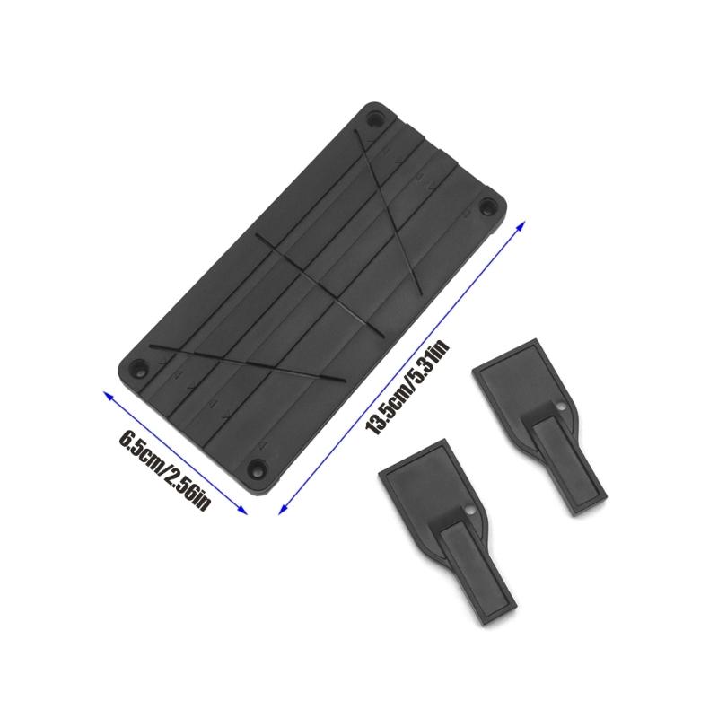 Universal Tape Splicing Rail for 1/2 1/4 1/8 10inch Reel to Reel Cassettes Ensuring Secure Splicing