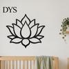 Acrylic Lotus Mirror Wall Sticker Sticker, Flower Decal, Zen Style Chinese Ornament Self Adhesive Decoration for Living Room Bedroom Yoga Studio