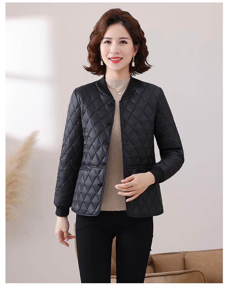 2026 Women's Lightweight Quilted Down Short Coat - Winter Casual Loose Fit Cotton Jacket
