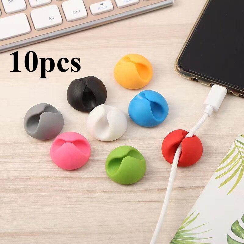 Cable Clips Cable Organizer Desktop Wire Storage Charger Cord Holder for Car USB Charging Tablet Wire, Utility Hooks