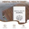 Mental Health Journal, Mental Health Planer, Wellness Arbeitsbuch, Therapie Arbeitsblatt, Angstbewältigung, Self Care Tracker