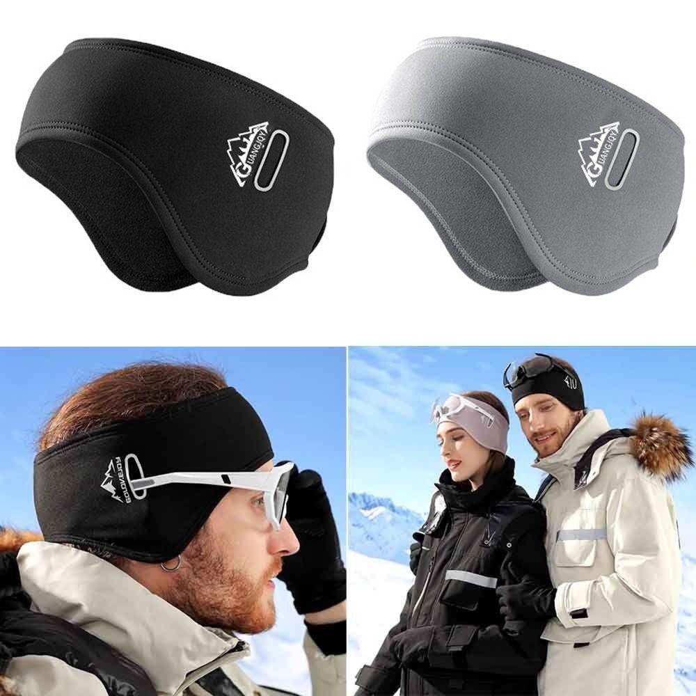 Adjustable Skiing Earmuffs Non-Slip Hair Band New Ear Warmers Running