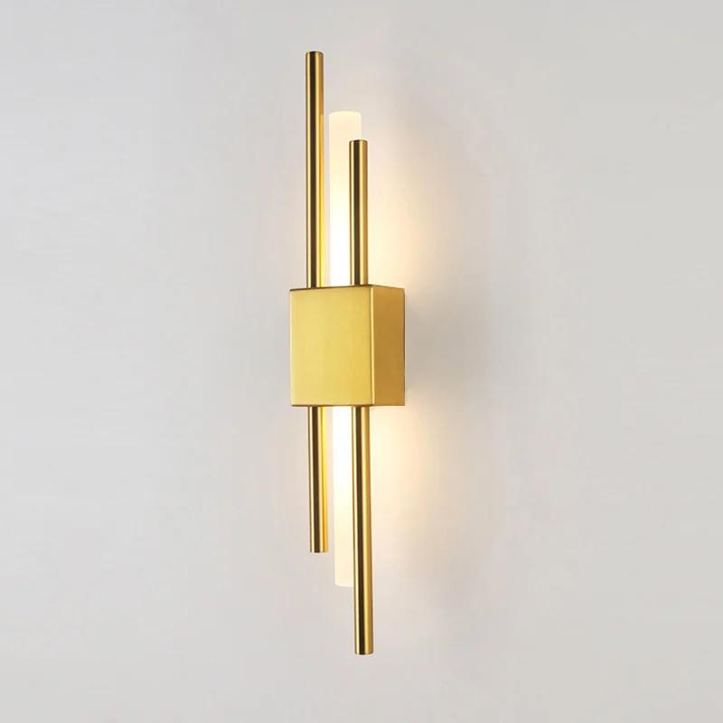 Nordic LED Wall Lamp Indoor Lighting Bedroom Bedside Living Room For Home Hotel Stairs Decoration Lamps Modern LED Wall Light