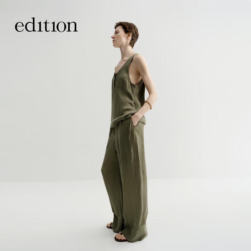 Edition Cupro U-Neck Tank Top S