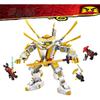 Action Mech Goldene Figur Lloy Ninja Bausteine Set Modell Dekorieren Plastik