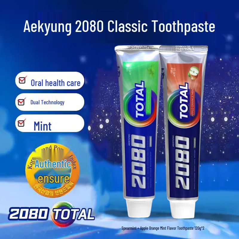 Набор корейской зубной пасты Aekyung 2080 Classic