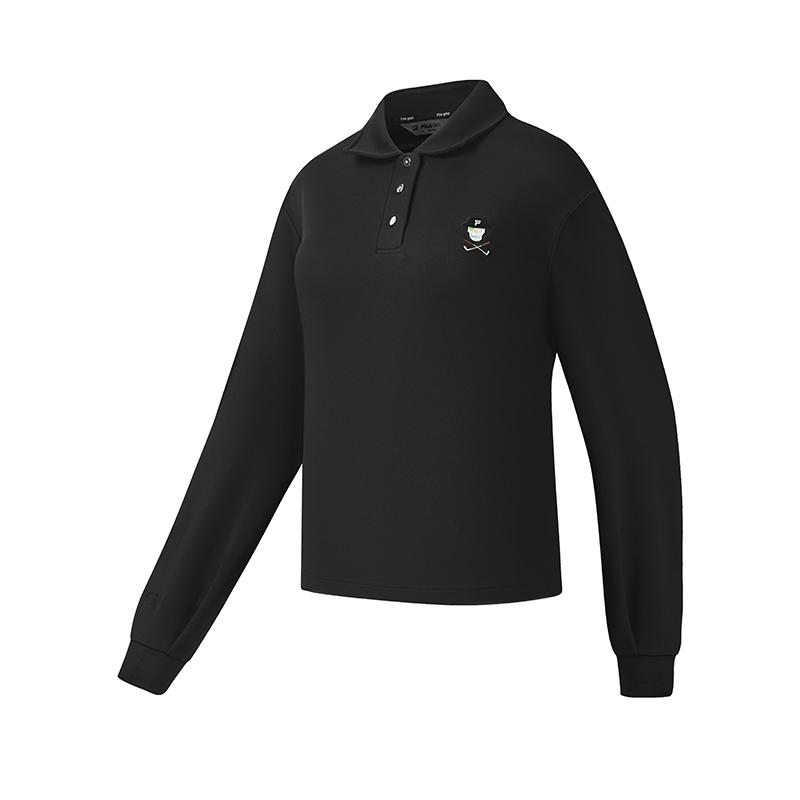 

New FILA x Shelby And Sandy Golf Series Polo Shirt Women s A11W545230FBK XL