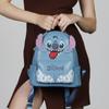 Zaino Urbano Alla Moda Lilo E Stitch Disney Blu 25X29X16 Cm